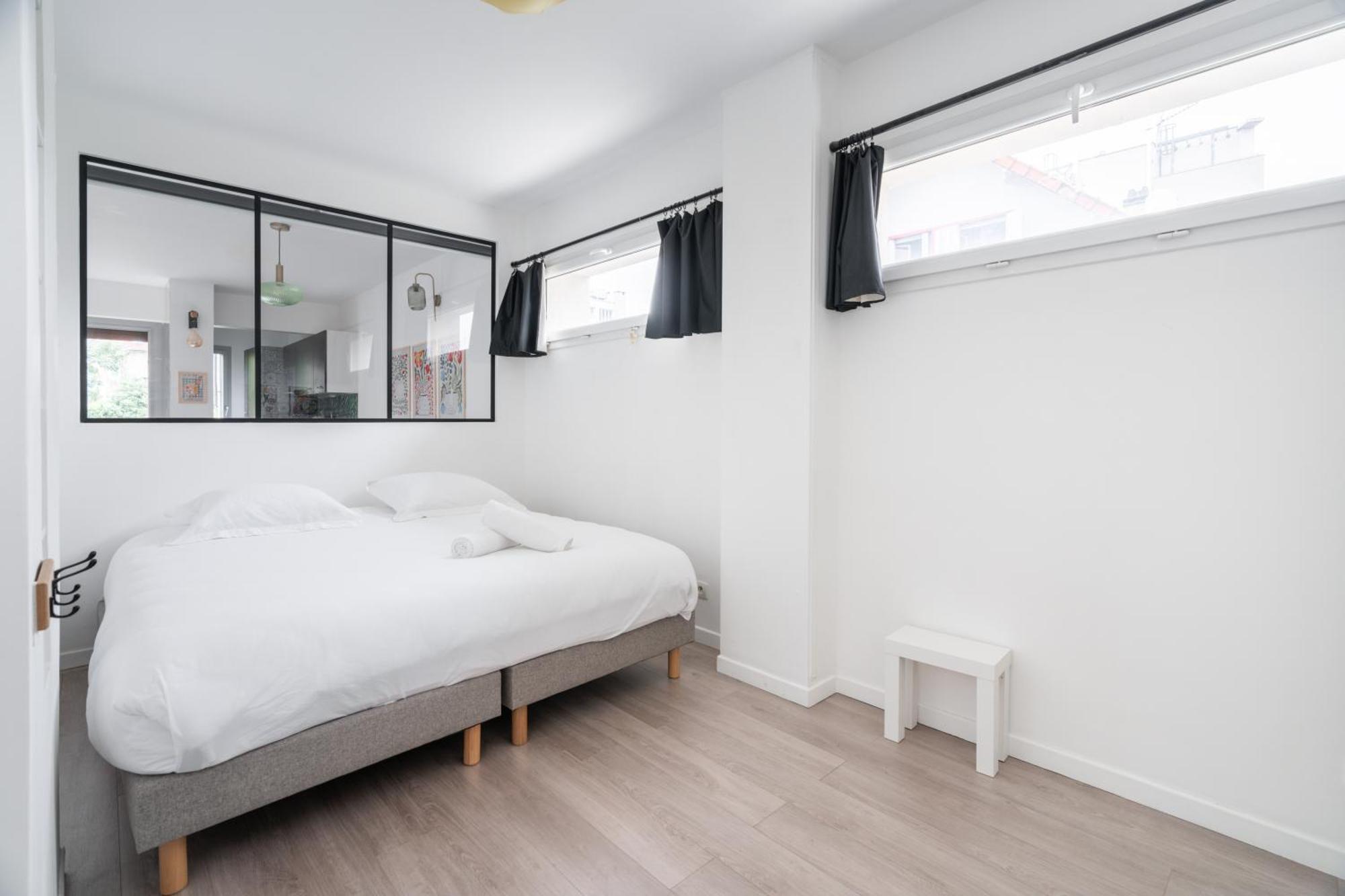 Appartement Le Grand Blanqui - Face Rer B - Free Parking à Gentilly Extérieur photo
